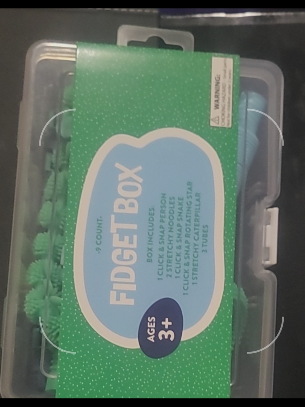 Fidget Box Sensory Toy Set 9-count